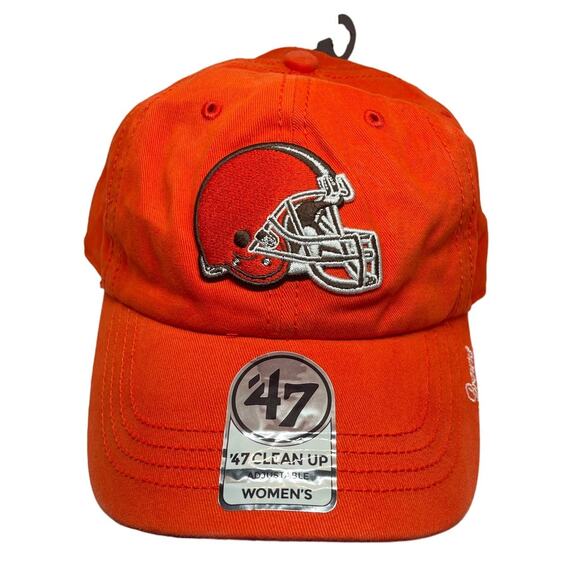 Cleveland Browns Adjustable Hat Logo Cap Ballcap Ladies NFL Football Ladies NWT - Picture 1 of 9